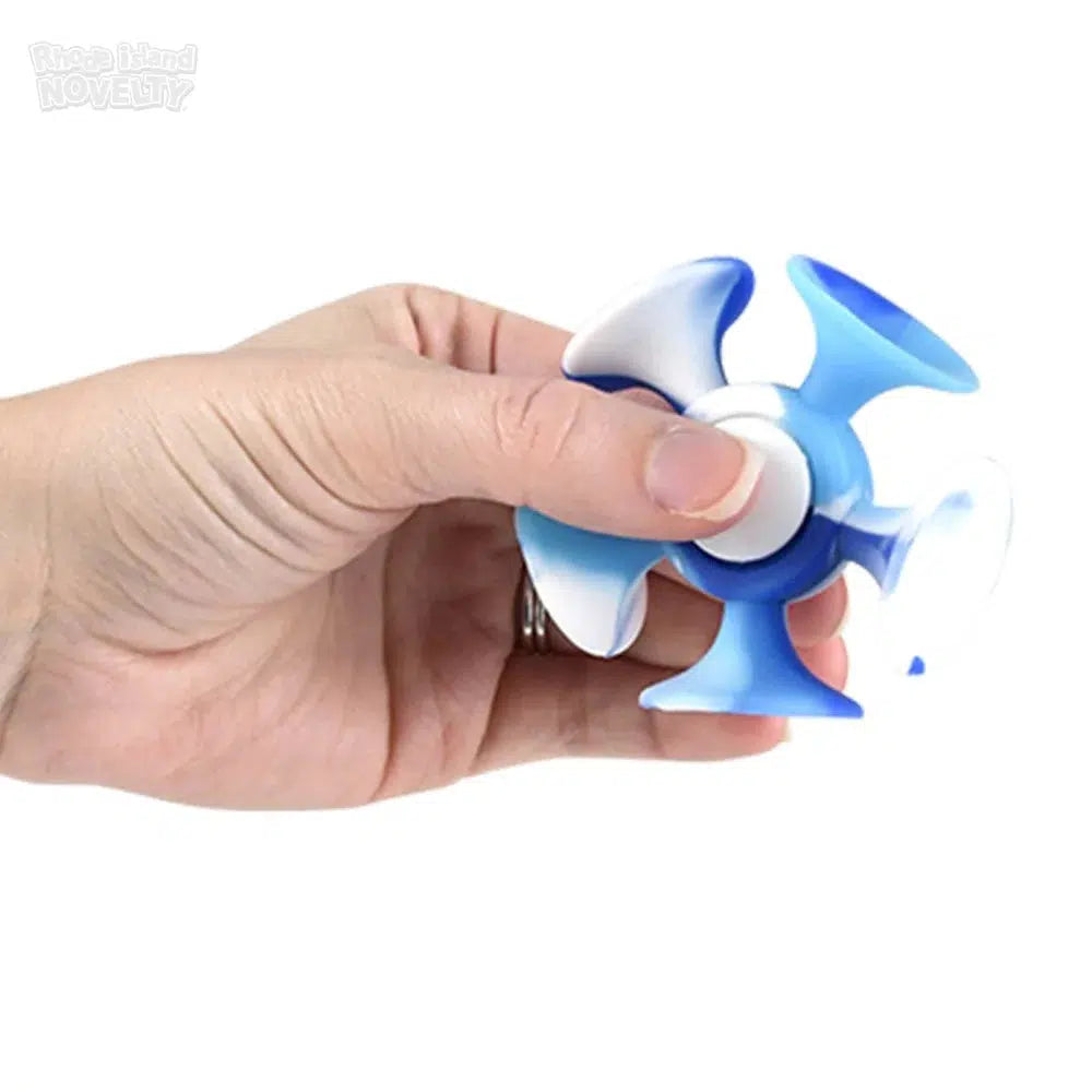 The Toy Network-2.5" Suction Cup Fidget Spinner--Legacy Toys